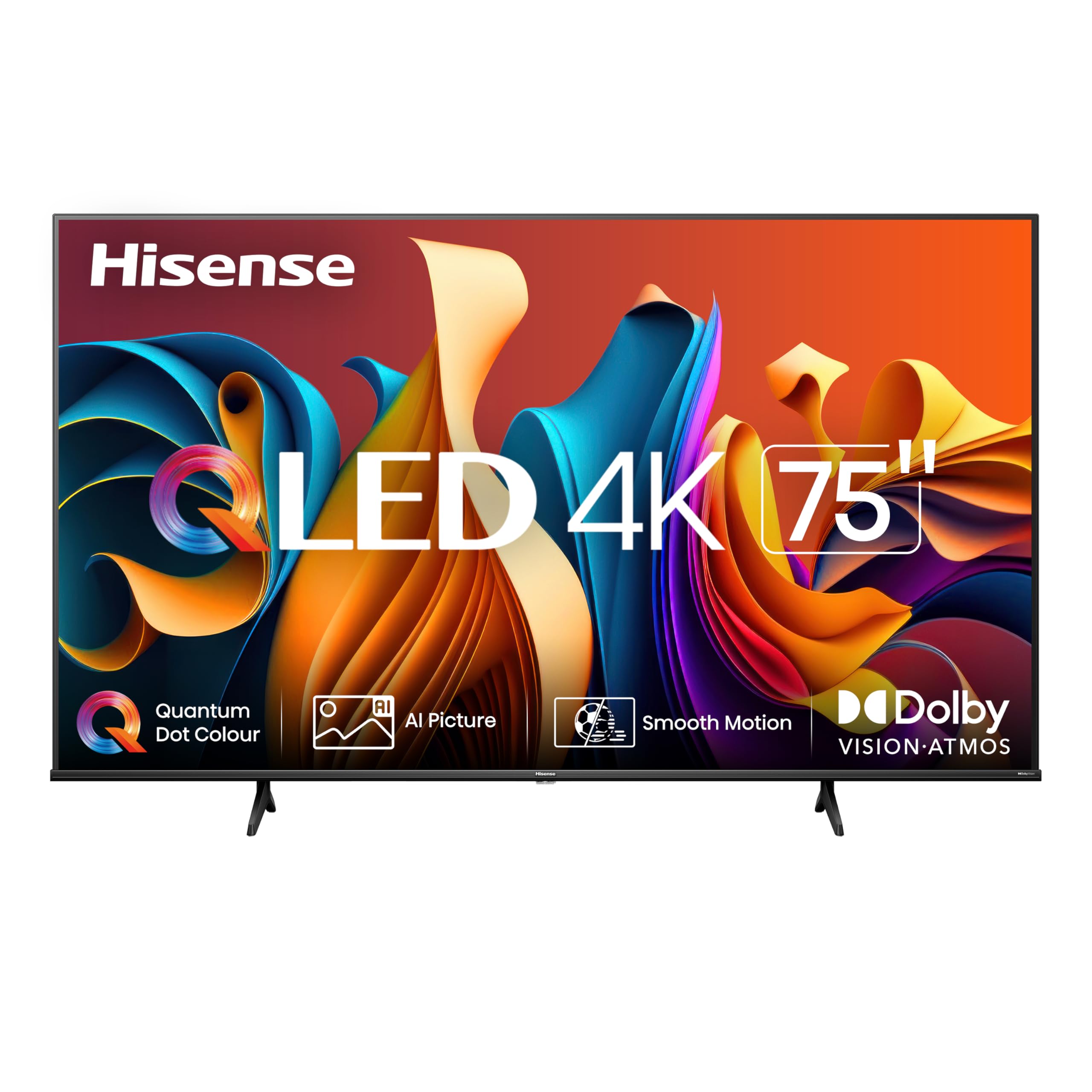 Hisense - classe 75 po - série QD6N - téléviseur LCD QLED 4K UHD