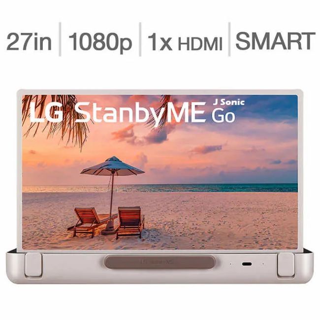 LG | Téléviseur intelligent StanbyME Go 27