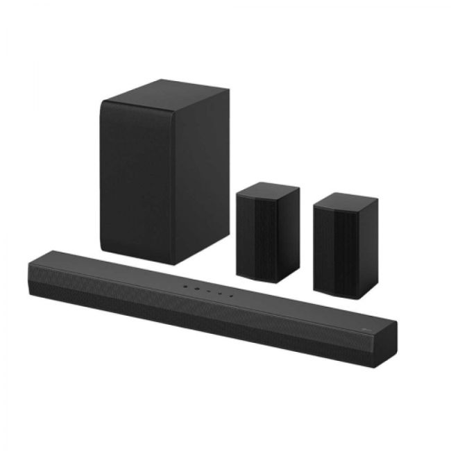 LG | 4.1 ch Soundbar with Subwoofer and Rear Speakers | S45TR